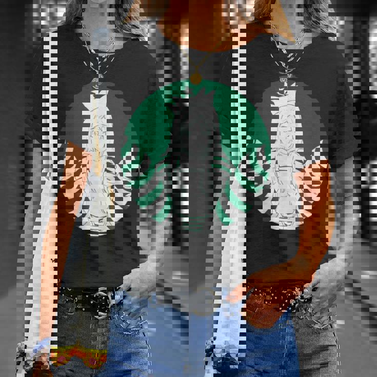 アニメスターセクシーセーラーグリーンマーメイドデザイン。 Tシャツ 彼女への贈り物