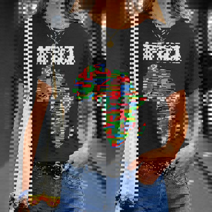 アフリカtシャツ 誇り高きアフリカ国旗大陸愛 Tシャツ 彼女への贈り物