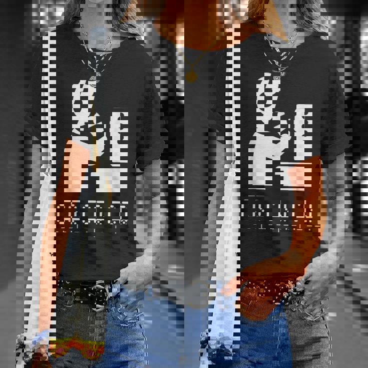 アマチュアハムvhfラジオ、Cq-「メイキングコンタクト」、モールス信号 Tシャツ 彼女への贈り物