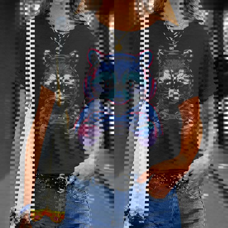 アライグマ ビデオ ゲーム ゲーマー ギャンブラー コンピューター ゲーマー アライグマ Tシャツ 彼女への贈り物