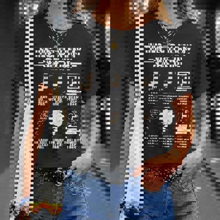 アルパカ ファンキーパー おもしろアルパカ 長袖tシャツ Tシャツ 彼女への贈り物