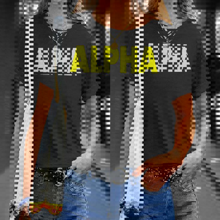 アルファ 長袖tシャツ Tシャツ 彼女への贈り物