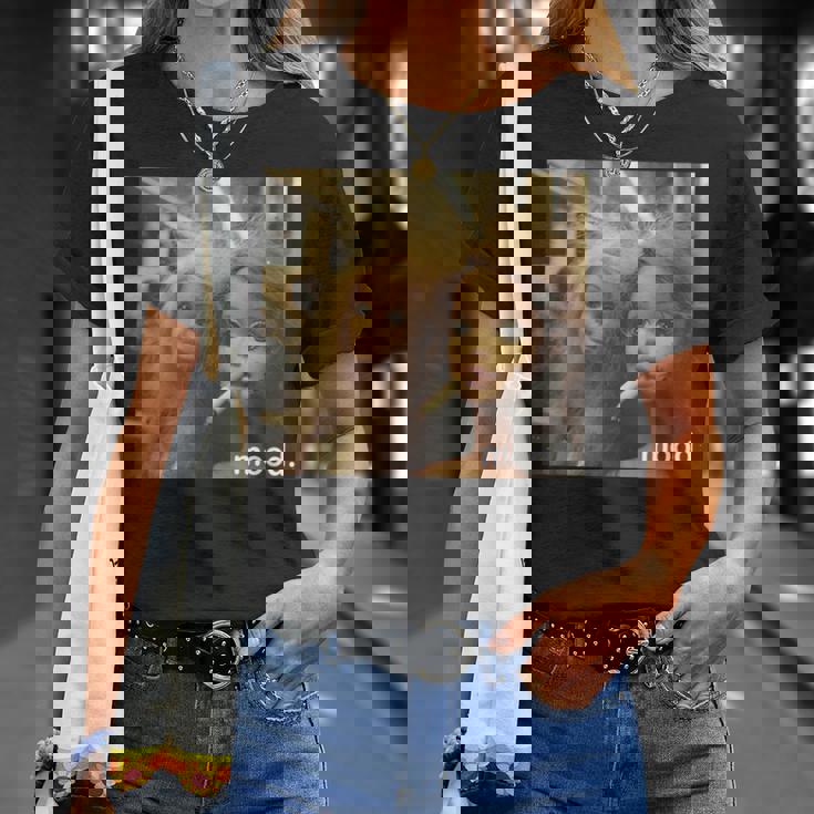 アンティーク調のドールフェイスミーム 長袖tシャツ Tシャツ 彼女への贈り物