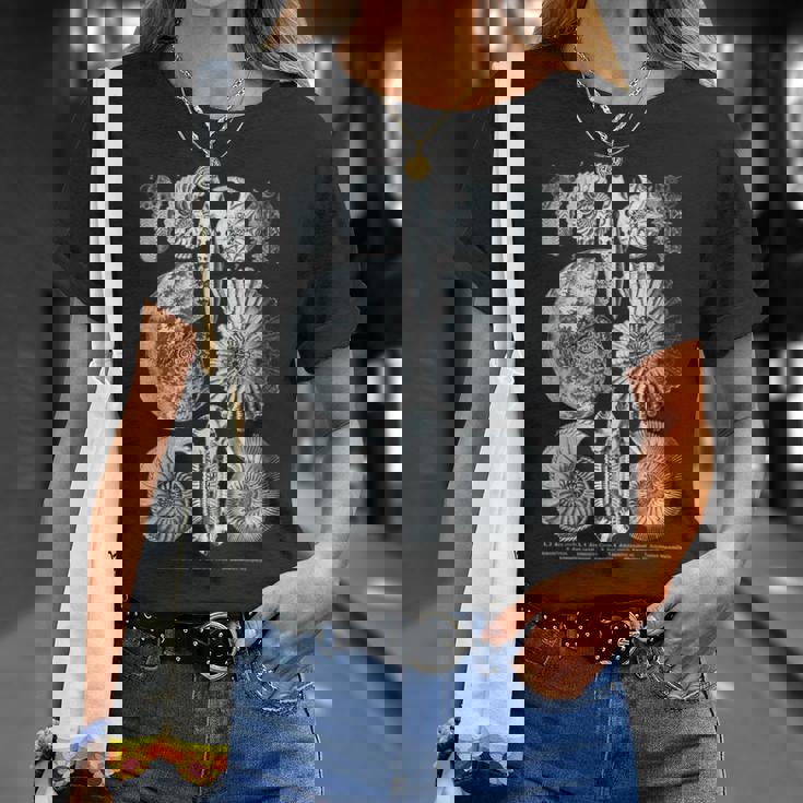 アンモナイト化石 地質学者 古生物学者研究 古生物学 Tシャツ 彼女への贈り物