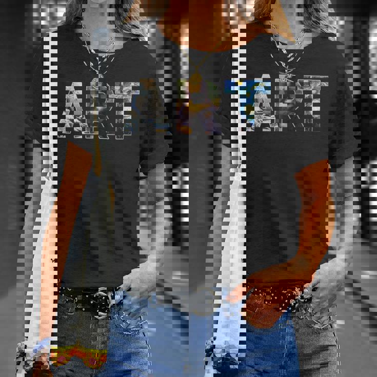 アーティストシャツ、有名なアート作品tシャツ Tシャツ 彼女への贈り物