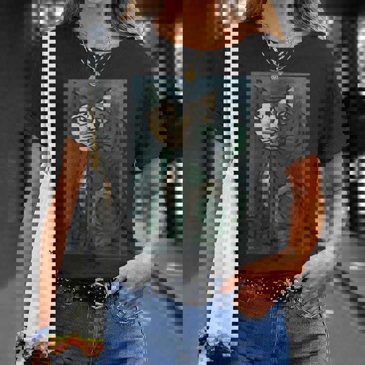 アート ピカソ 猫 Tシャツ 彼女への贈り物