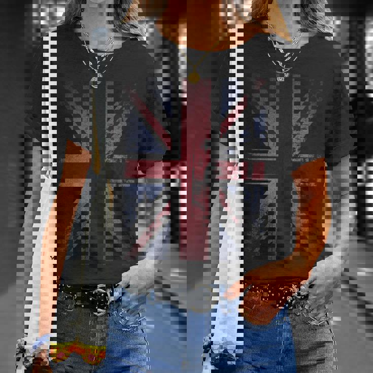 イギリス 国旗 ロンドン メンズ ユニオン ジャック イングランド ロック モッズ Army かっこいい Uk 長袖tシャツ Tシャツ 彼女への贈り物