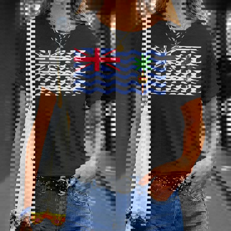 イギリス領インド洋地域の国旗 Tシャツ 彼女への贈り物