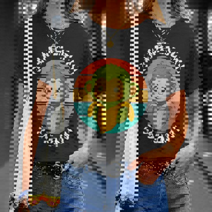 イタリア ブレイン ミーム チンパンジーニ バナニーニ レトロ サンセット キッズ Tシャツ 彼女への贈り物