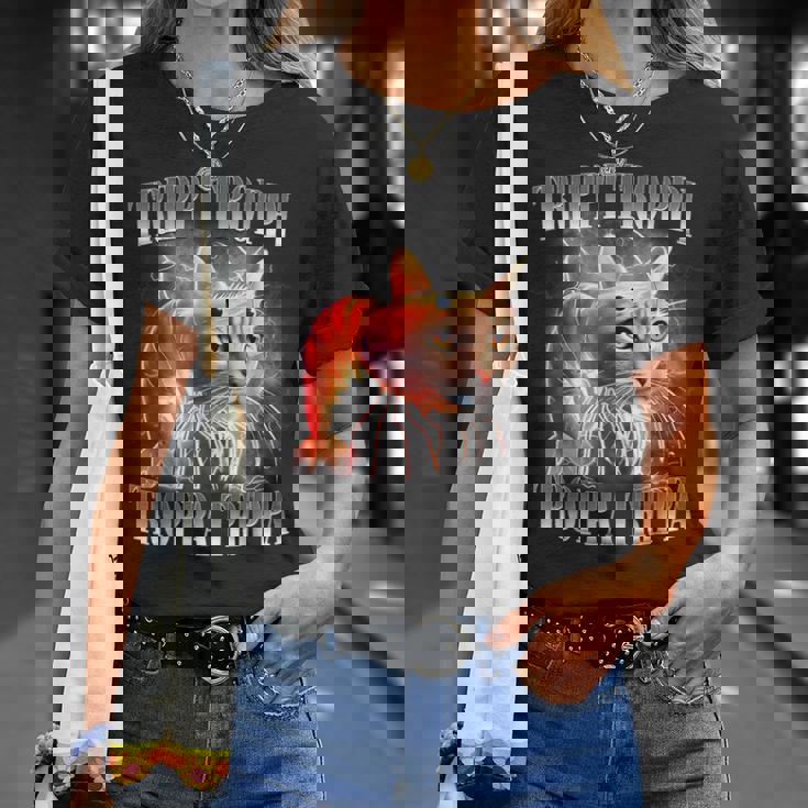 イタリアン ブレイン ロート トリッピ トロッパ トリッパ Tシャツ 彼女への贈り物