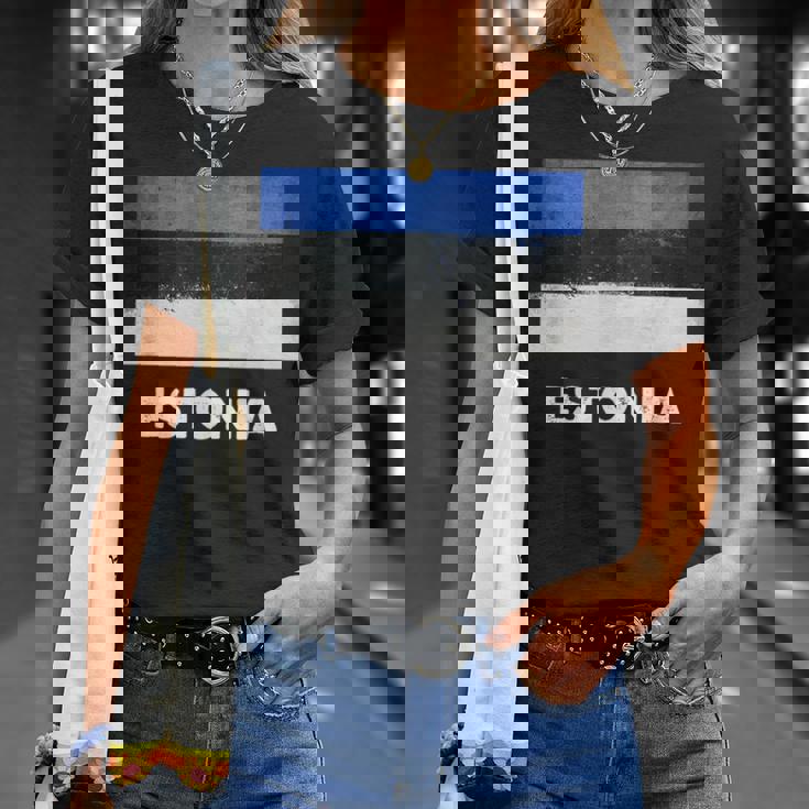 エストニア国旗tシャツ Tシャツ 彼女への贈り物