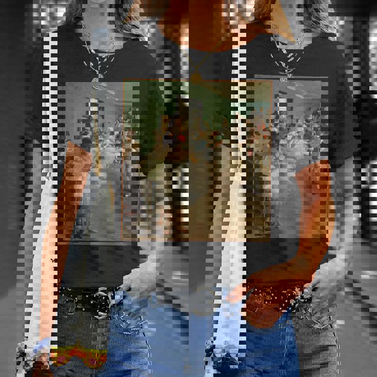 エドガー・ドガ ダンスクラス バレエ 印象派 アート Tシャツ 彼女への贈り物