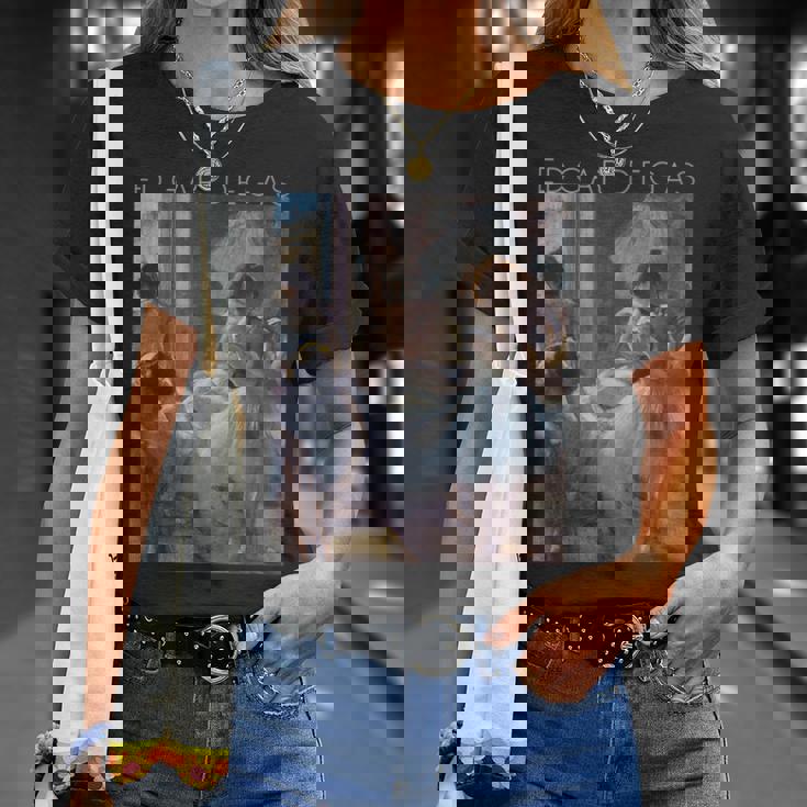 エドガー・ドガのアーティストとバレエフラットダンサー Tシャツ 彼女への贈り物