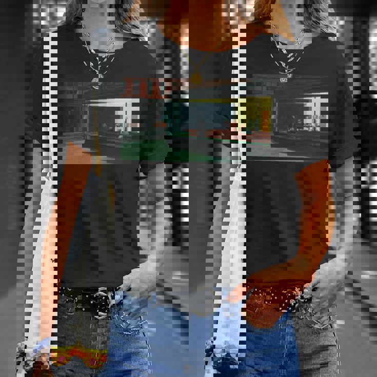 エドワードホッパーのナイトホークス 長袖tシャツ Tシャツ 彼女への贈り物