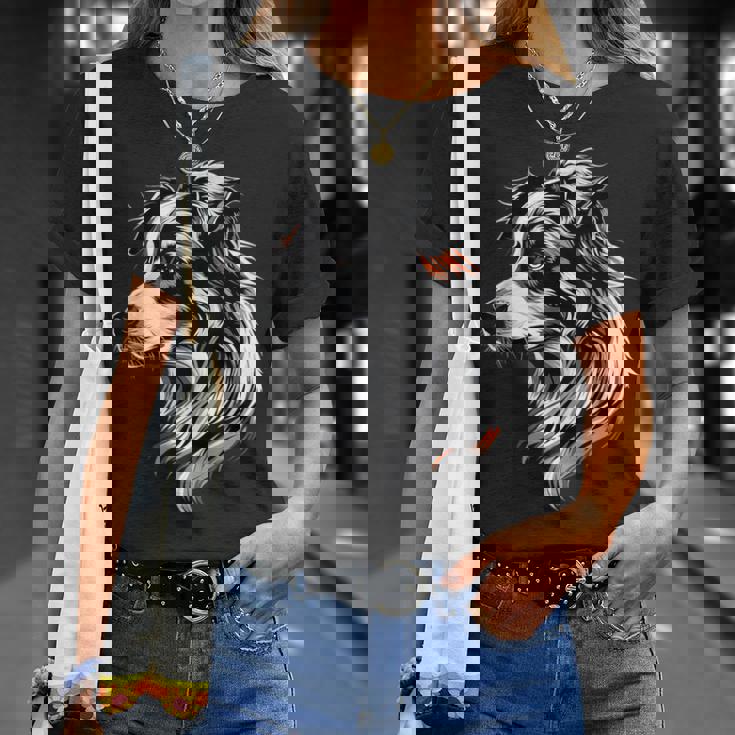 オーストラリアン・シェパード・ドッグ愛好家はオージー・シェパードを愛する Tシャツ 彼女への贈り物