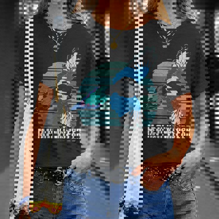 カササギ 鳥 動物 翼 バードウォッチング バーダー アウトドア 野鳥観察 Tシャツ 彼女への贈り物