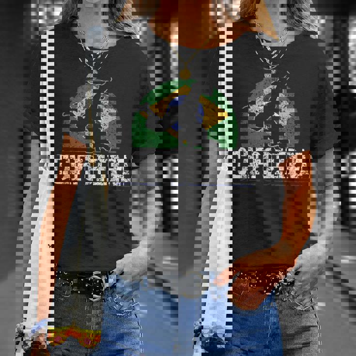 カポエイラ トレーニング ブラジル人 武道 趣味 カポエイラ Tシャツ 彼女への贈り物