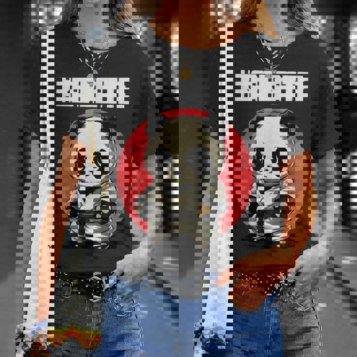 カラテカと空手パンダ Tシャツ 彼女への贈り物