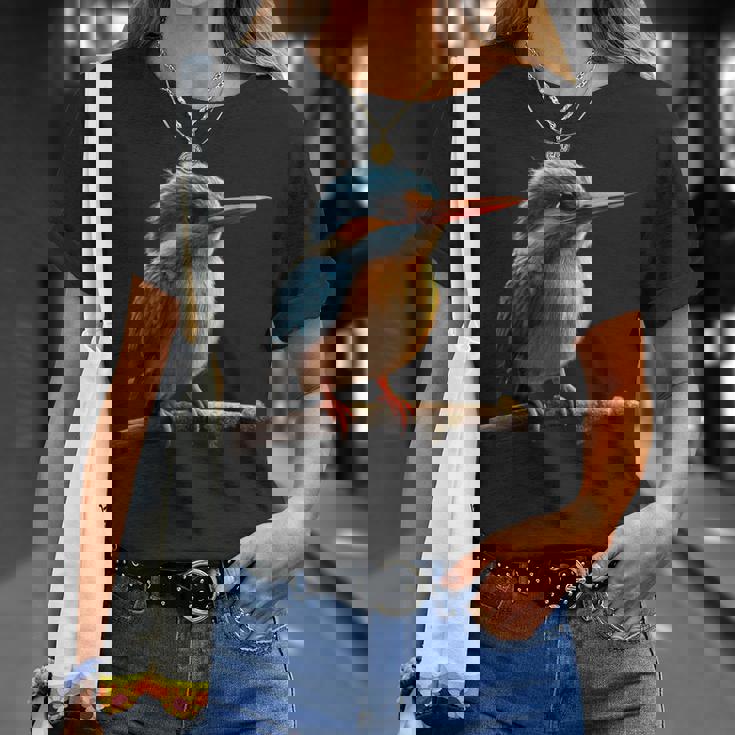 カワセミ カワセミ 鳥 甘いカワセミ カワセミ Tシャツ 彼女への贈り物