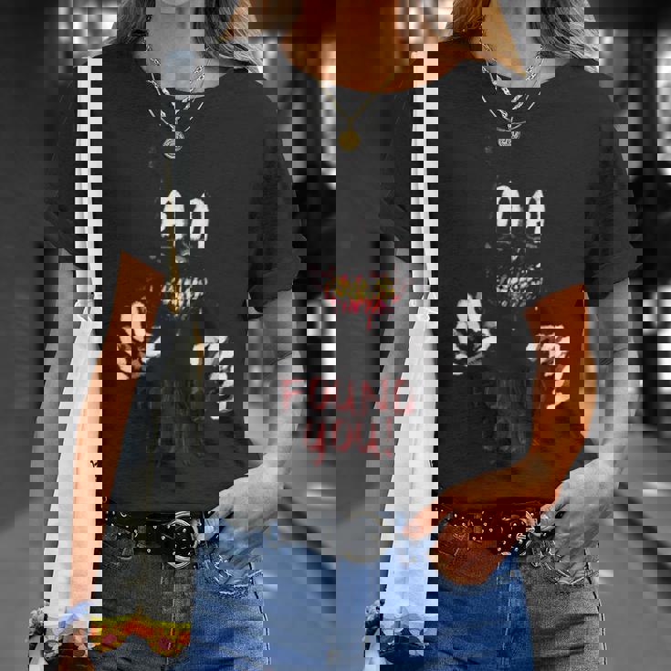 カートゥーン キャット 不気味なホラー トリック・オア・トリート 長袖tシャツ Tシャツ 彼女への贈り物