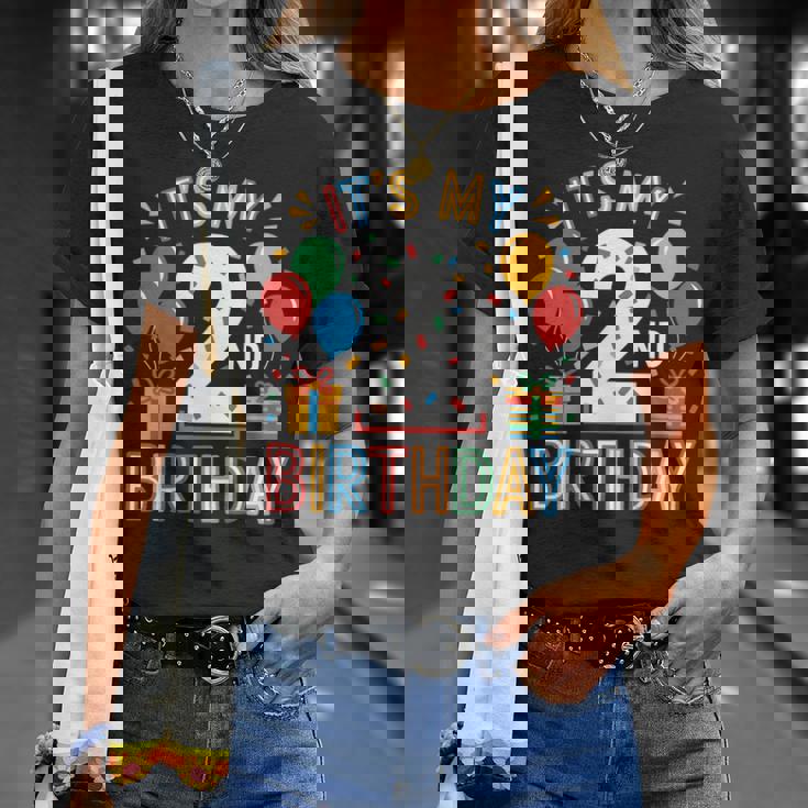 キッズ キッズ 2 歳の誕生日シャツ 男の子 幼児 2 人 2 歳の誕生日 Tシャツ 彼女への贈り物