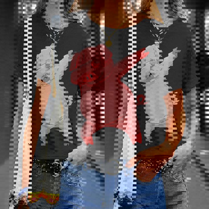 キッズ ダビングピグレット 服 ダブ ダンス 衣装 農家 ギフト 豚 Tシャツ 彼女への贈り物