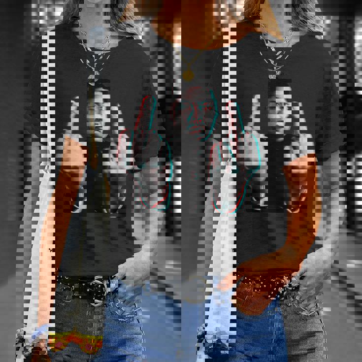 キム・ジョンアン Flipping The Bird 長袖tシャツ Tシャツ 彼女への贈り物