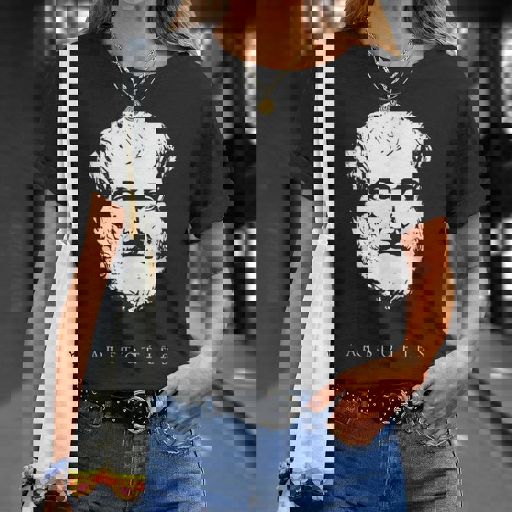 ギリシャ古代アリストテレス哲学 Aristotle Philosophy Greek Philosopher Tシャツ 彼女への贈り物