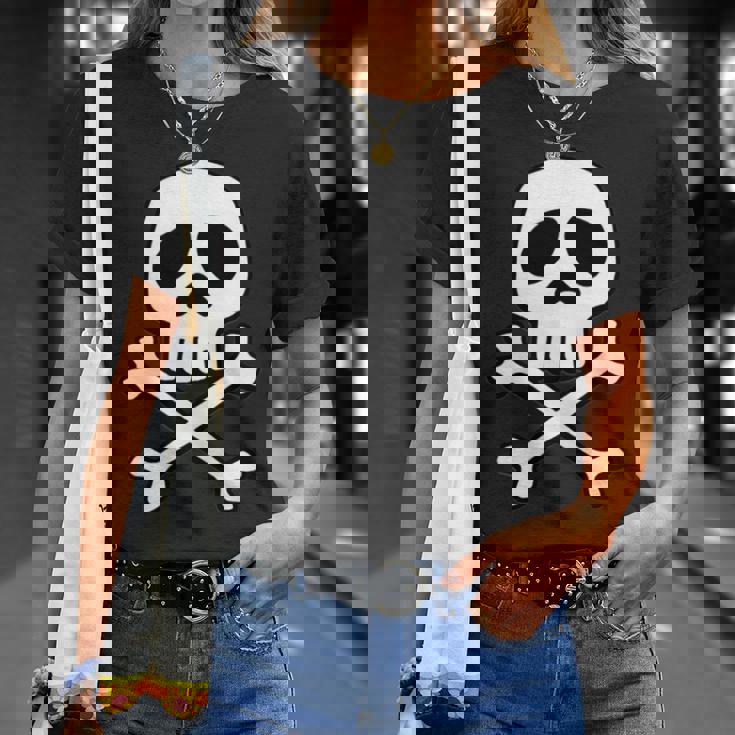 クラシック 宇宙 海賊 パンク スカル キャプテン ハロウィン 長袖tシャツ Tシャツ 彼女への贈り物