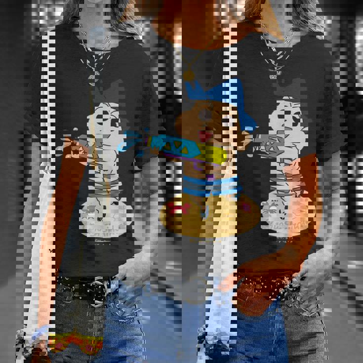 クレヨンしんちゃん カスカベ防衛隊！ウォーター！ 風間くん Tシャツ 彼女への贈り物