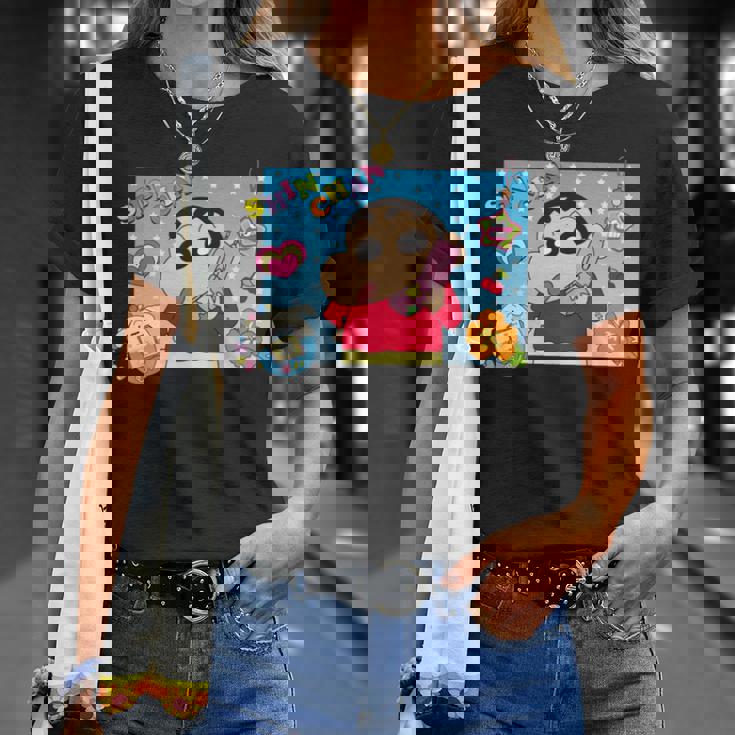 クレヨンしんちゃん 平成ごっこ しんちゃん 長袖tシャツ Tシャツ 彼女への贈り物