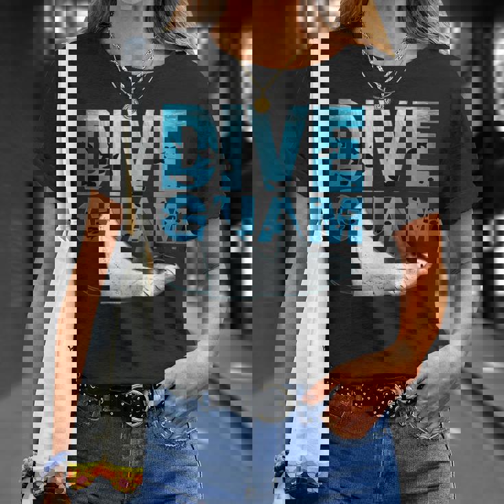 グアムマンタでのダイビング Tシャツ 彼女への贈り物