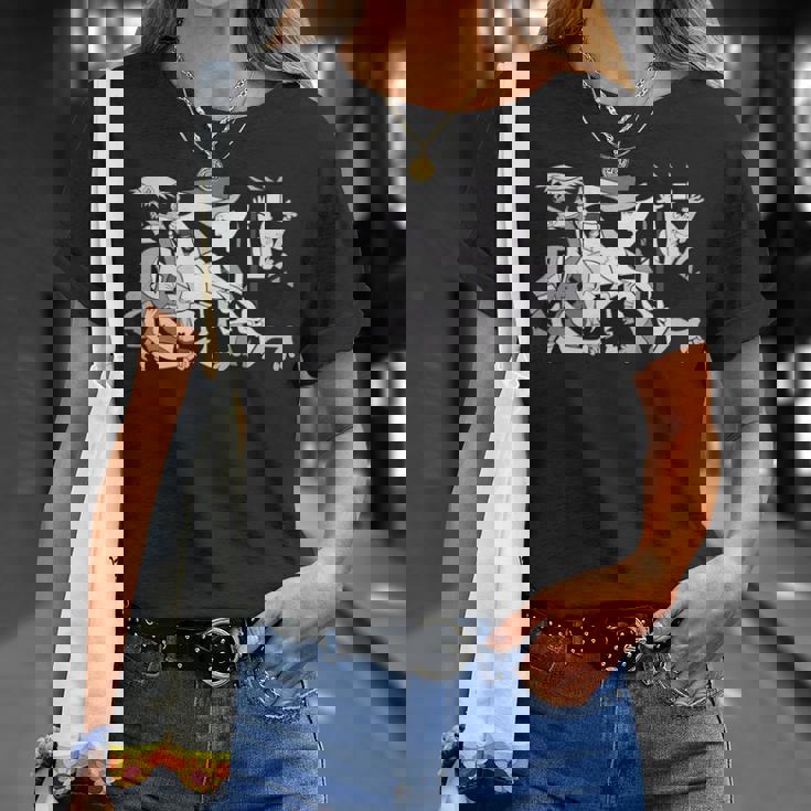 ゲルニカのアートワーク 長袖tシャツ Tシャツ 彼女への贈り物