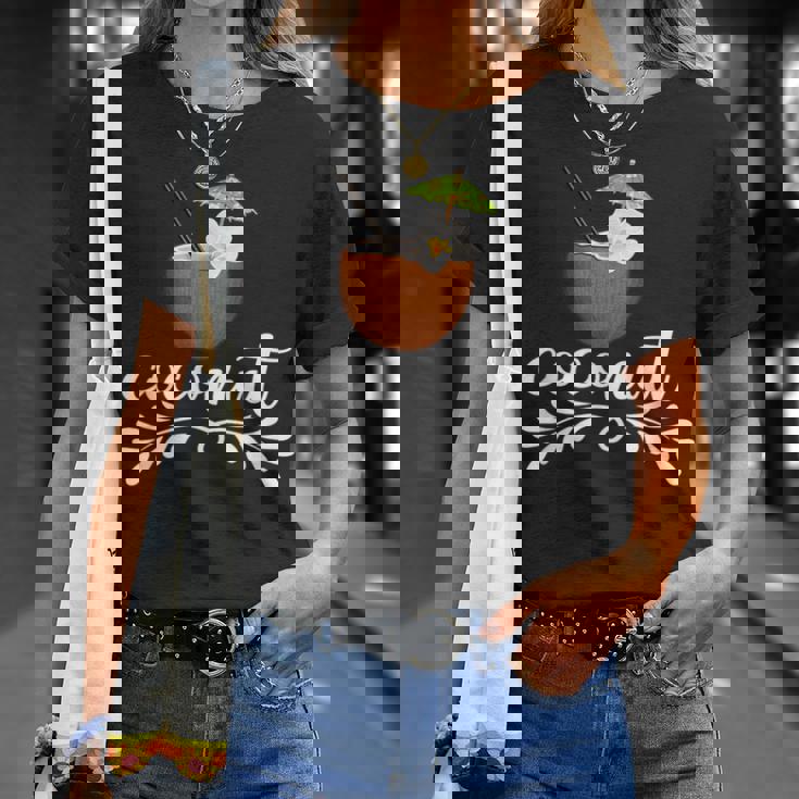 ココナッツ サマーフルーツ おもしろココナッツ Tシャツ 彼女への贈り物