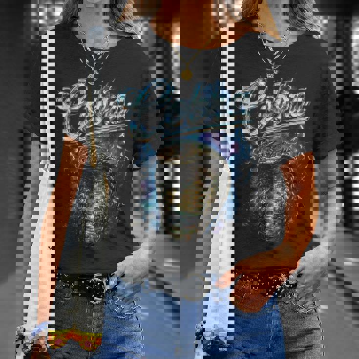 コブラ ヴィンテージ 90年代 レトロ 面白い コブラ 80年代 蛇好き Tシャツ 彼女への贈り物