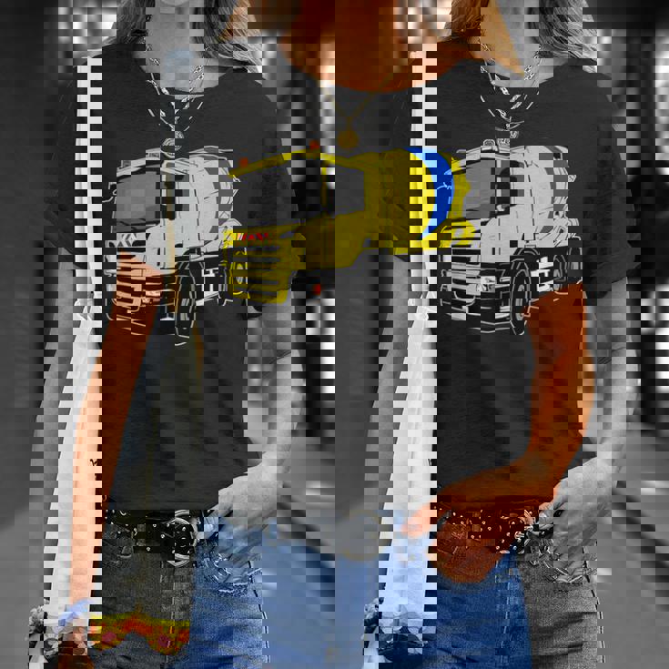 コンクリートミキサー車 Tシャツ 彼女への贈り物