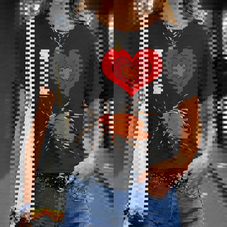 ゴキブリ ラブ Tシャツ 彼女への贈り物