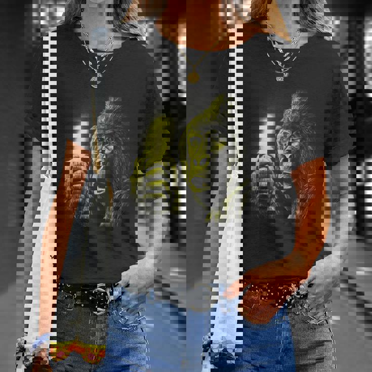 ゴリラとバナナ Tシャツ 彼女への贈り物