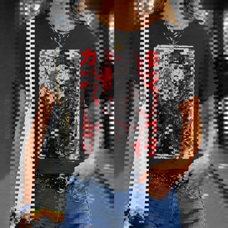 サイバーパンク パンクガール 日本のストリートウェア Tシャツ 彼女への贈り物