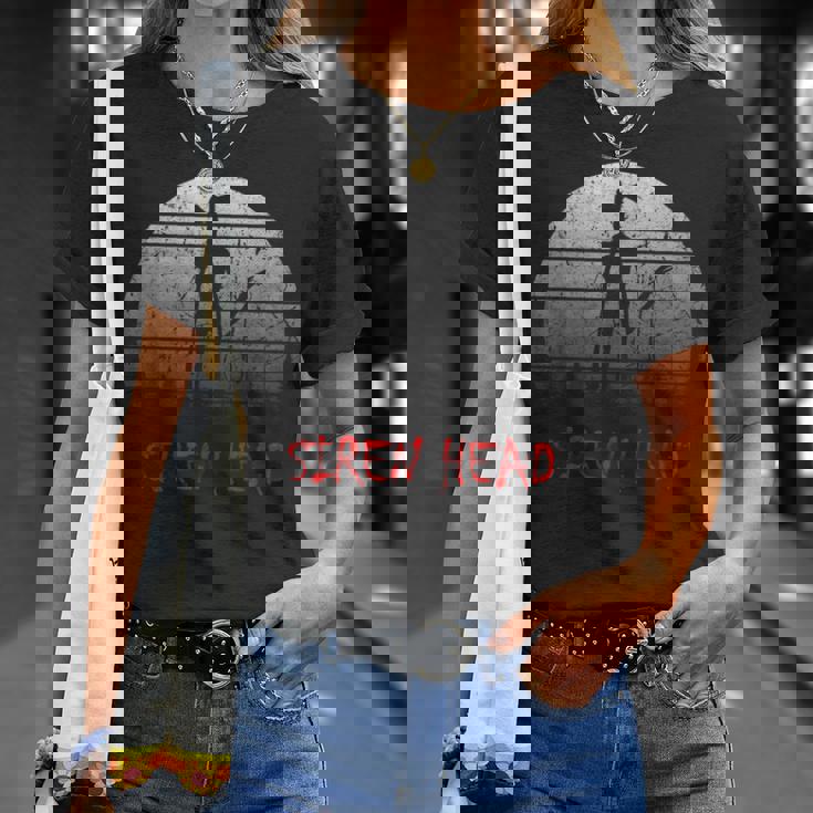 サイレンヘッドクリプティッドフォークロア Tシャツ 彼女への贈り物