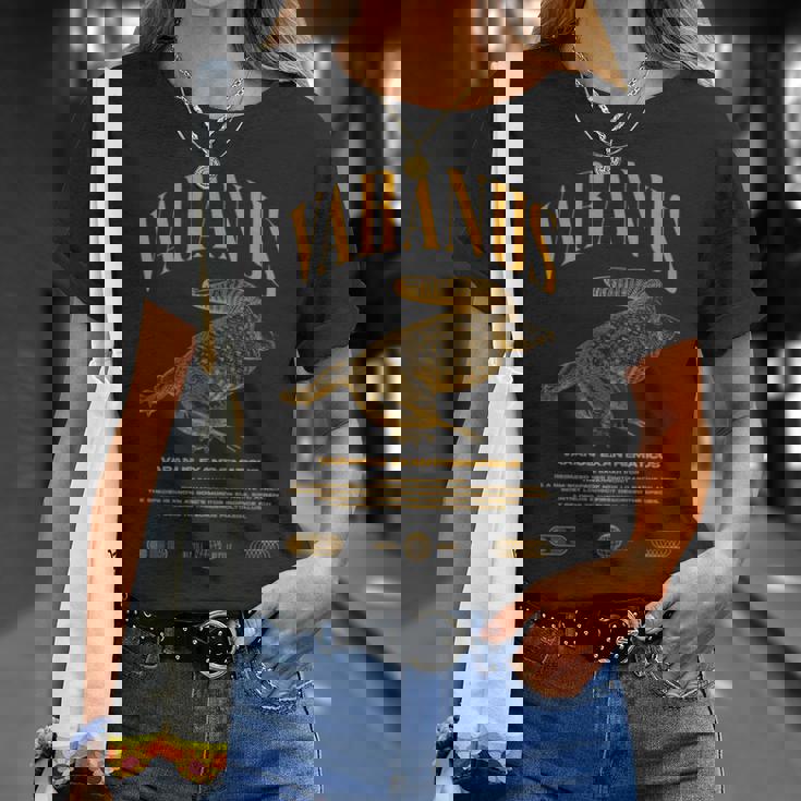 サバンナモニターモダンストリートウェアの爬虫類のキーパー 長袖tシャツ Tシャツ 彼女への贈り物