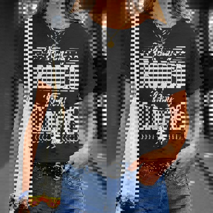 サーカスティック・ノット・マイ・ロデオノット・マイ・クラウンズ・ホース 長袖tシャツ Tシャツ 彼女への贈り物