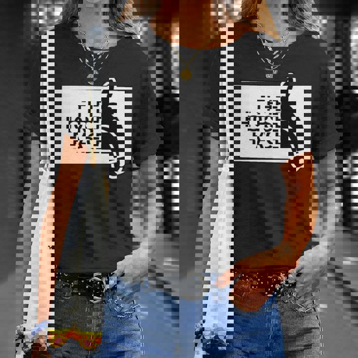 ザ・ホース・フェイス The Horse Face 午年 馬【十二支 干支】2026年 ブランド パロディ 長袖tシャツ Tシャツ 彼女への贈り物