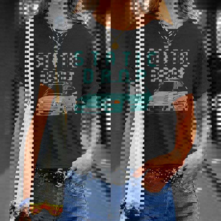 シビック 例 スタティックドロップ 日本車 Tシャツ 彼女への贈り物