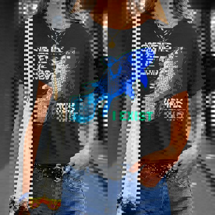 シーラカンス I Exist Tシャツ 彼女への贈り物