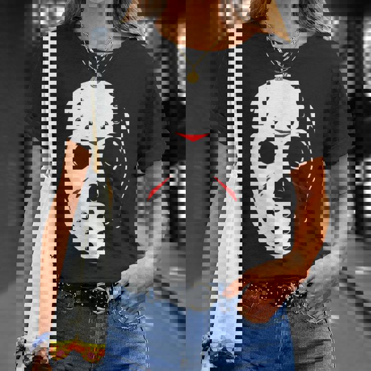 ジェイソンホッケーマスク ハロウィンシャツ 13日の金曜日 Tシャツ 彼女への贈り物