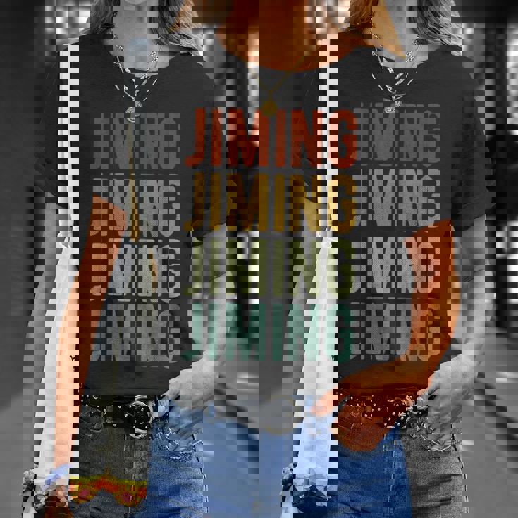 ジミンシティチャイナレトロ Tシャツ 彼女への贈り物