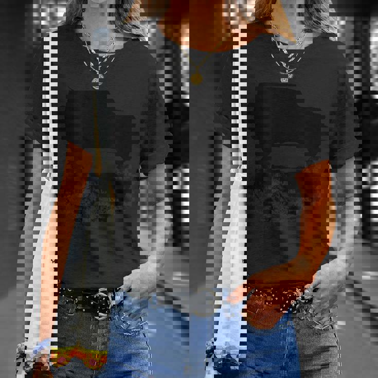 ジムニー Jb74 Gj Hj オフロード ミラーイメージ 4X4 自然 Tシャツ 彼女への贈り物