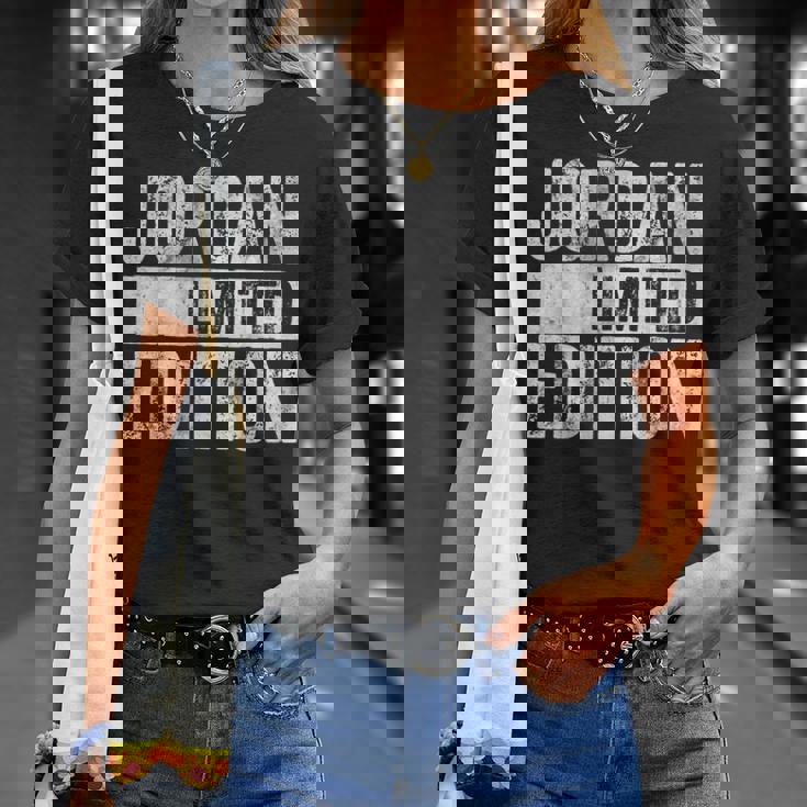 ジョークシャツ ジョーダン 限定版 面白い名前入り Tシャツ 彼女への贈り物