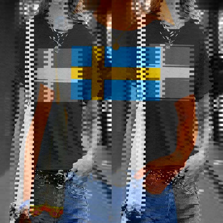 スウェーデンの国旗 Tシャツ 彼女への贈り物